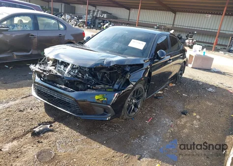 2024 Honda Civic Sport из США, поврежденный, VIN 19XFL2G86RE031959